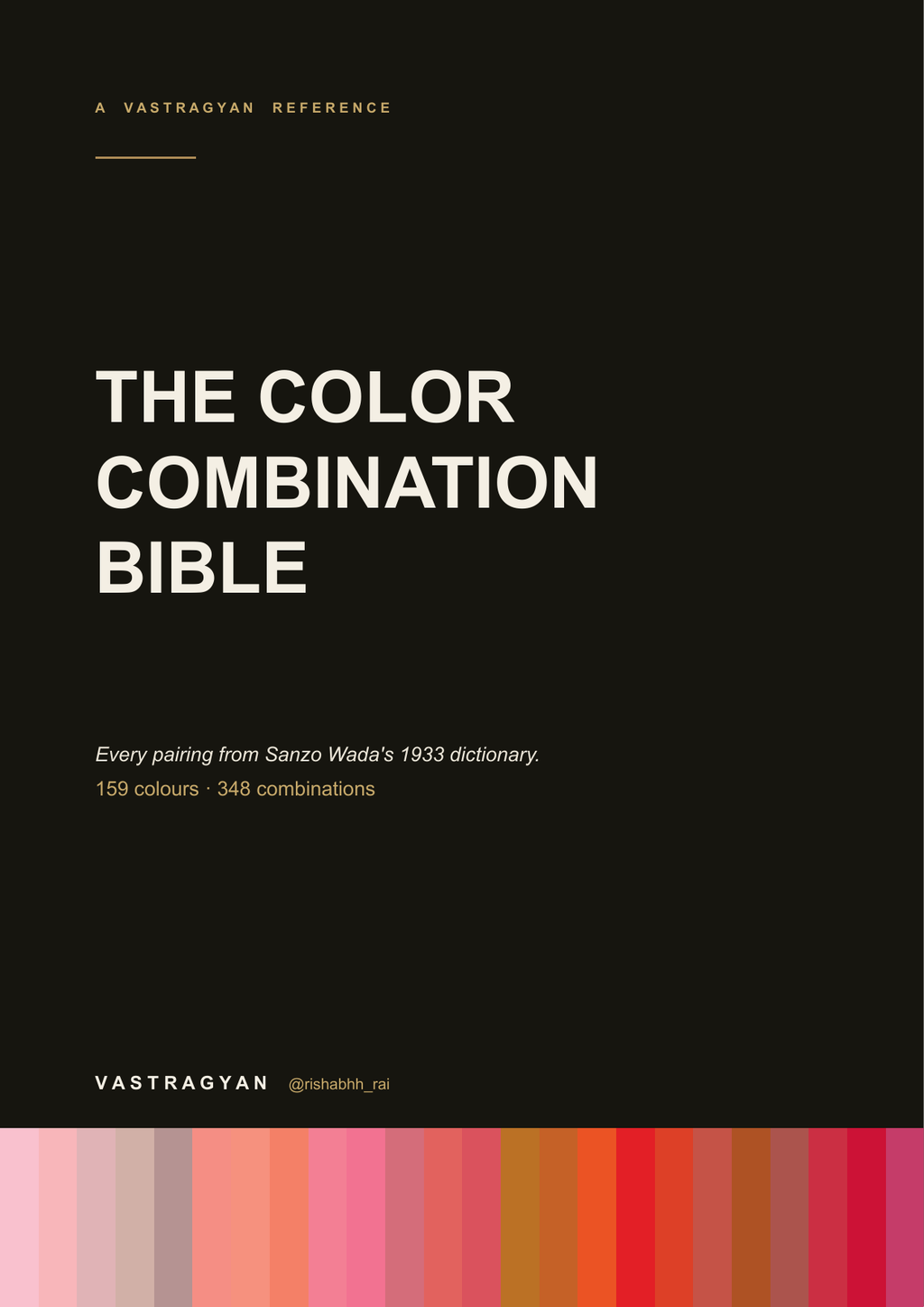 The Color Combination Bible inside cover